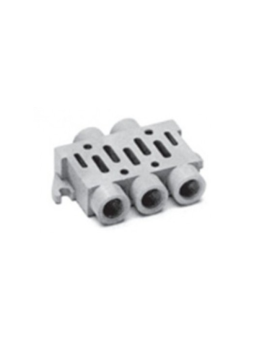 Sub-base individual ISO-1 conex. laterales G1/4" (BF-1061) | Velfair