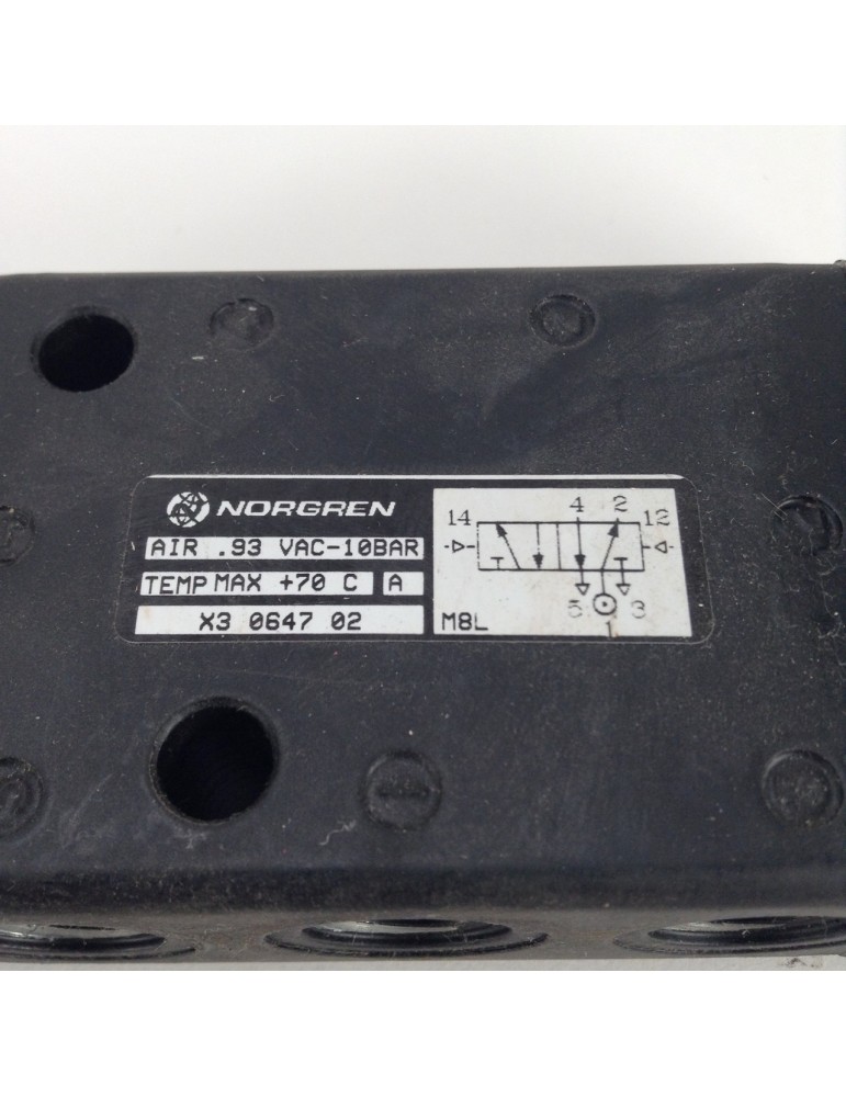 Válvula de aire neumática 5/2 1/4" X3064702 | Velfair