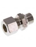 Racor DIN tuerca y anillo rosca macho 3/8" bsp