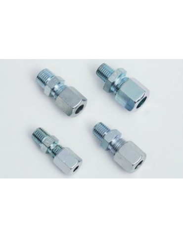 Racor DIN tuerca y anillo rosca macho 3/8" bsp 2