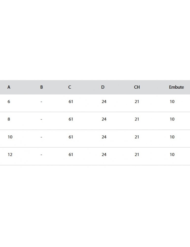 Enchufe Universal con espiga (para manguera) | Velfair