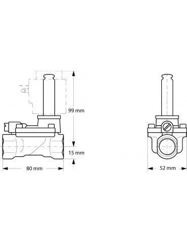Válvula solenoide Danfoss 032U7115 | Velfair 2