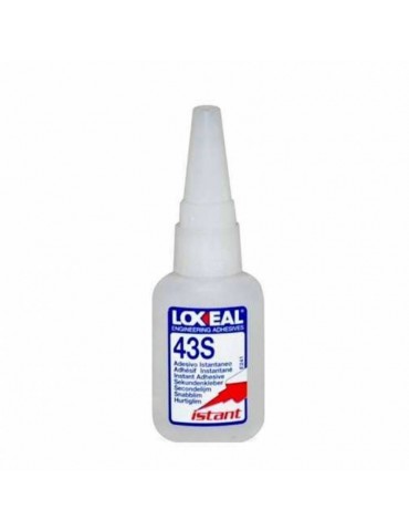 Adhesivo cianocrilato Loxeal Istant 43S | Velfair