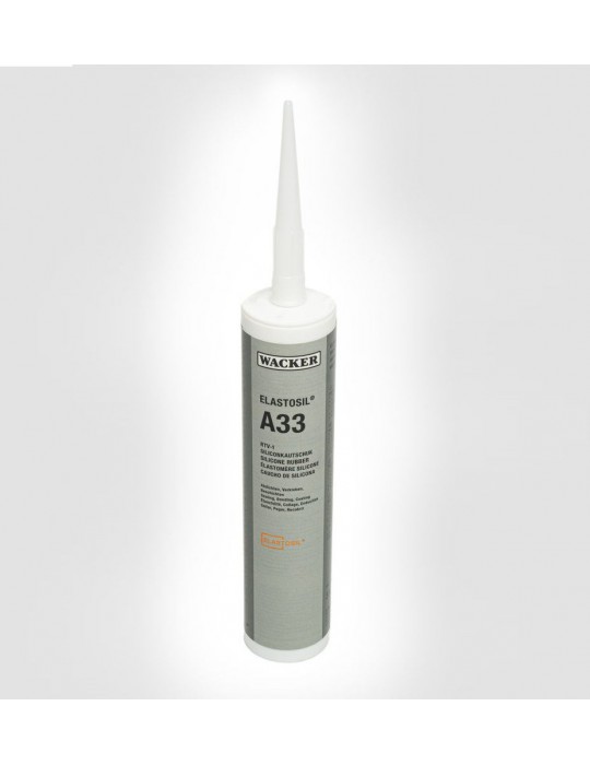 Goma de silicona Wacker Elastosil A33 (caja de 20 unidades)