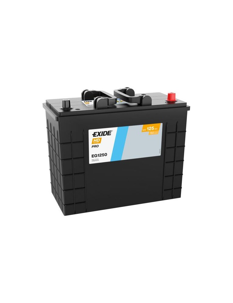 BATERIA EXIDE HD PRO EG1250 125Ah 760A