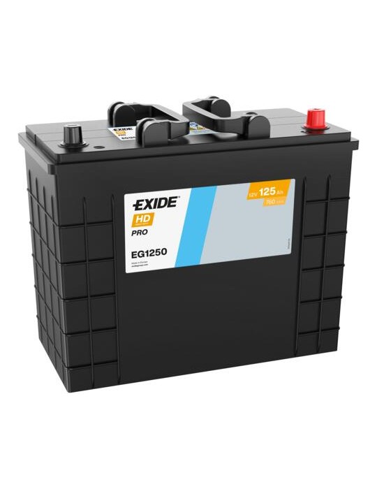 BATERIA EXIDE HD PRO EG1250 125Ah 760A