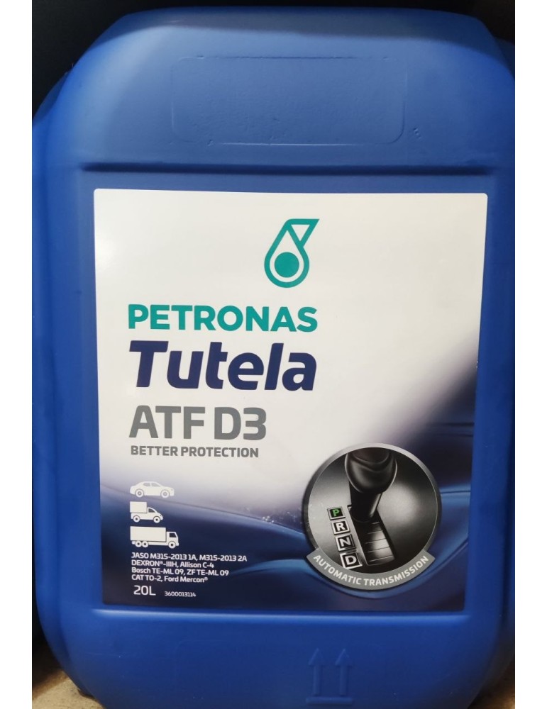 PETRONAS Tutela ATF D3 20L.